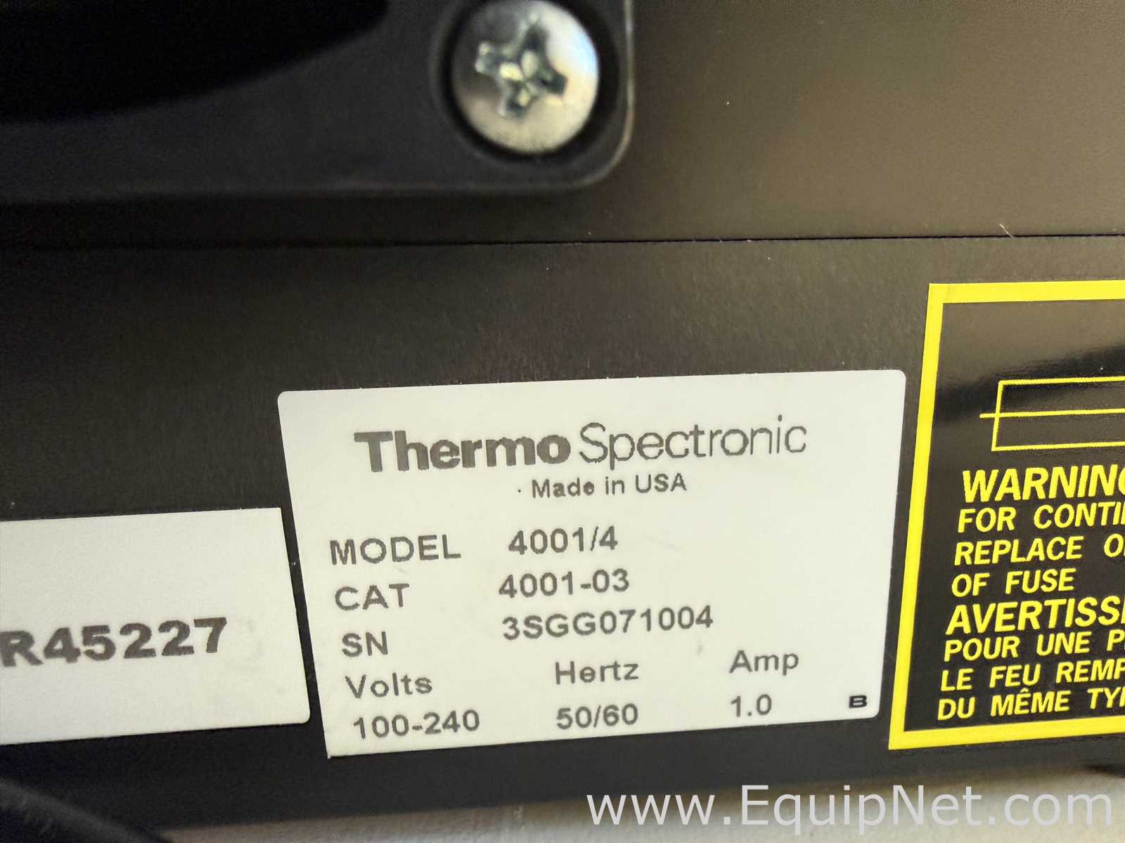 Lote de 3 Espectrofotómetro Spectronic Genesys 20