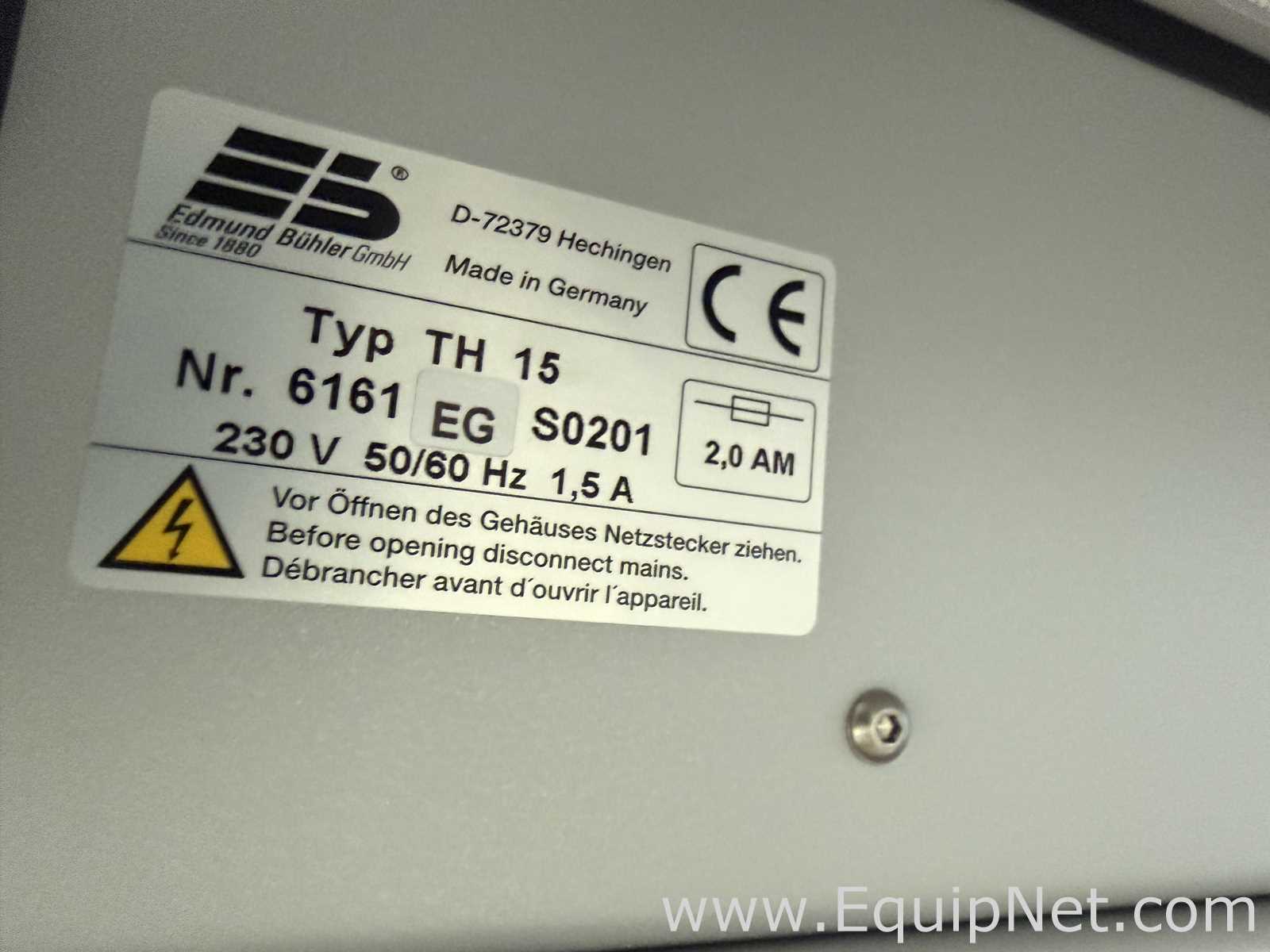 Edmund Buhler TiMix 5 Control Microplate Shaker with TH15 Incubator Hood