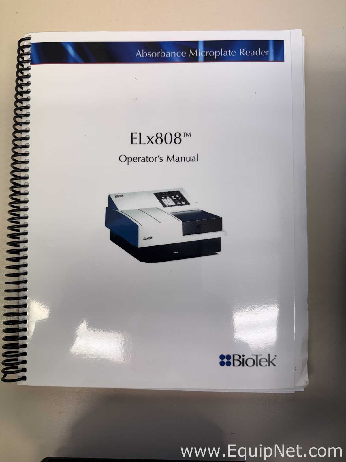 BioTek Instruments ELx808 Absorbance Microplate Reader