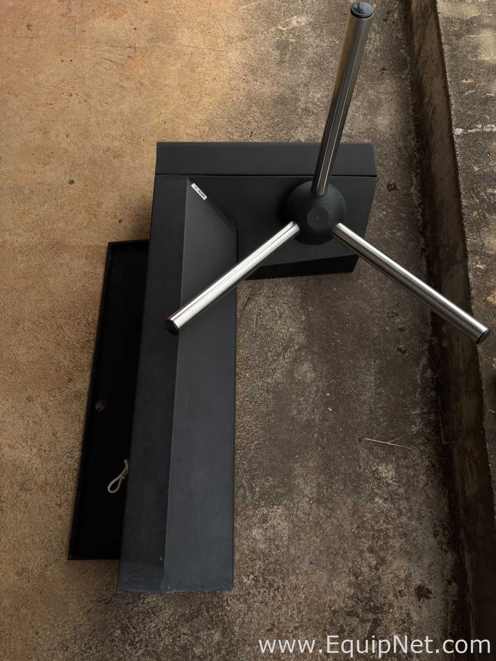 Lot of 4 Telematica PD 300 Access Control Turnstiles