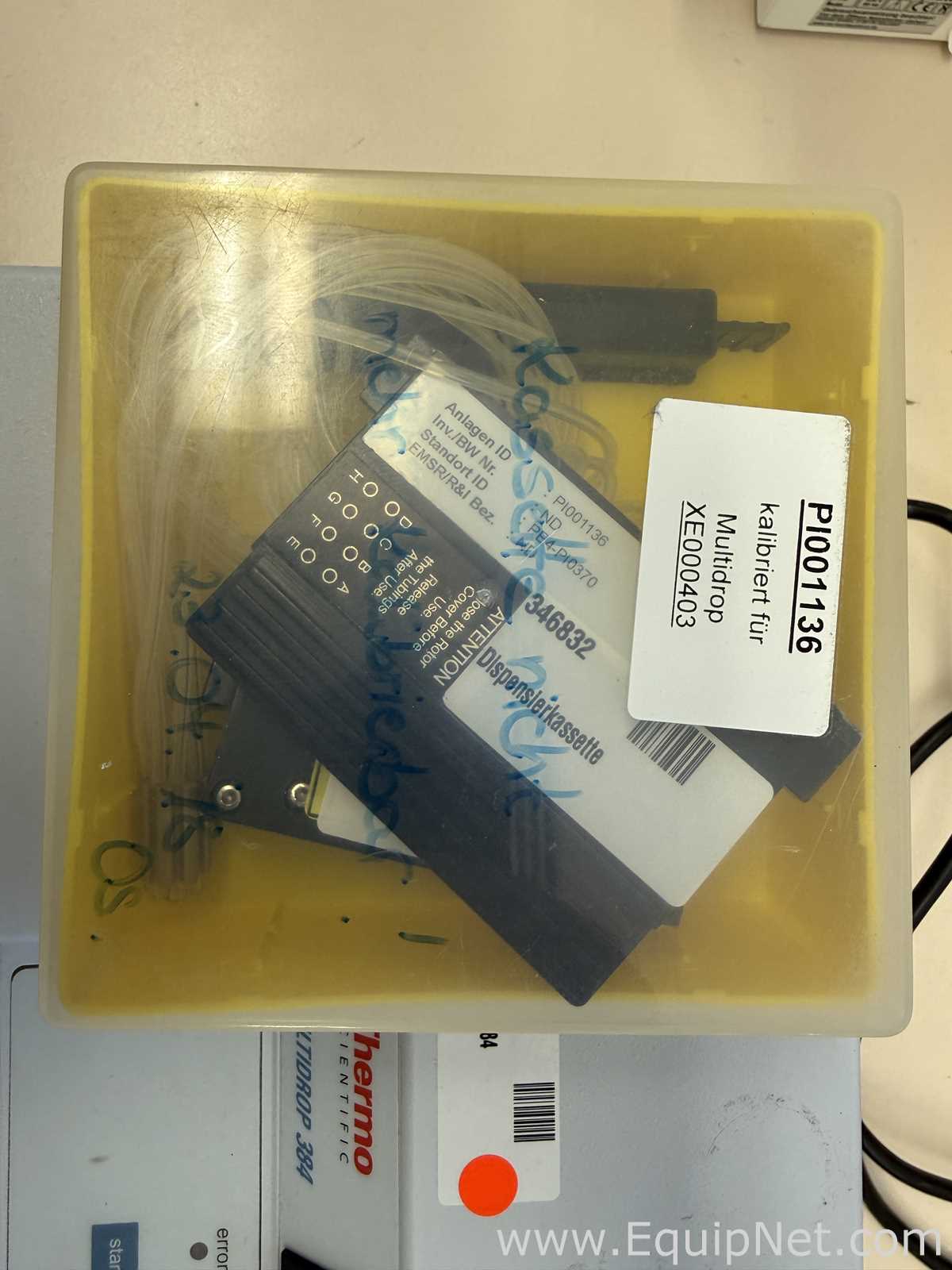lote de  2 Dispensador Thermo Scientific Multidrop 384