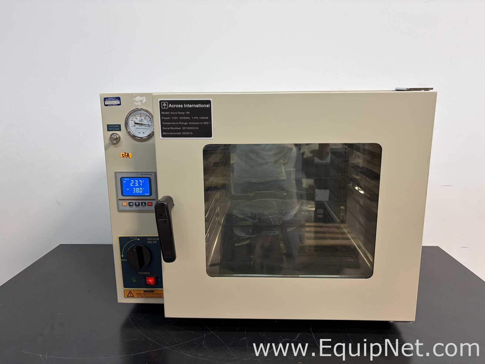 Horno al Vacío Across International AccuTemp-19f