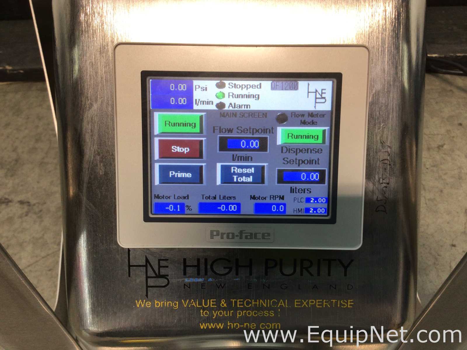 Lote de 2 Bomba de Diafragma High Purity New England Quattroflow 1200