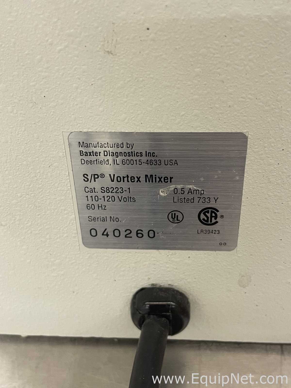 Misturador Baxter Diagnostics S8223-1