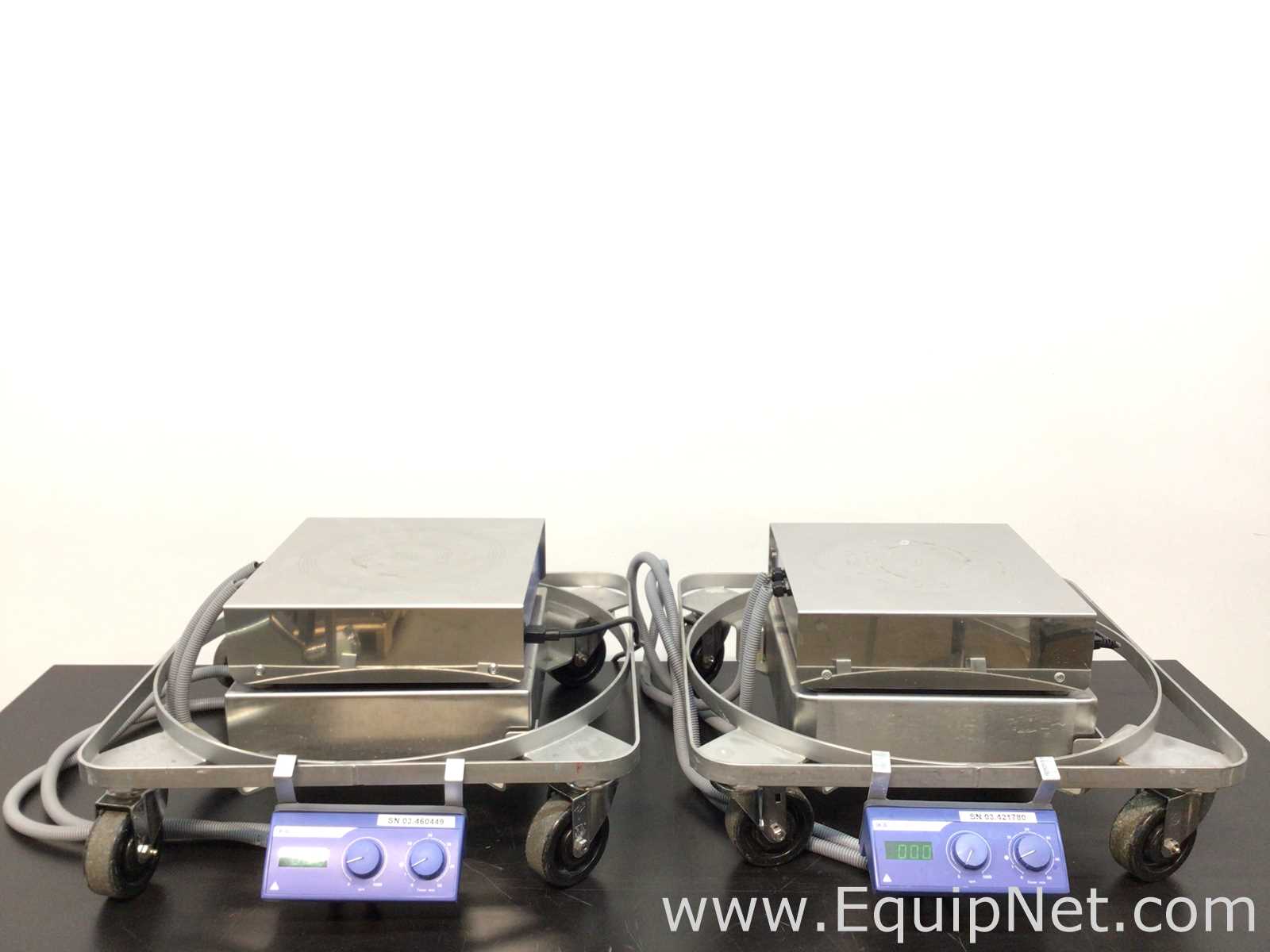 Lot Of 2 IKA Digital Magnetic Stirrer High-Performance Laboratory