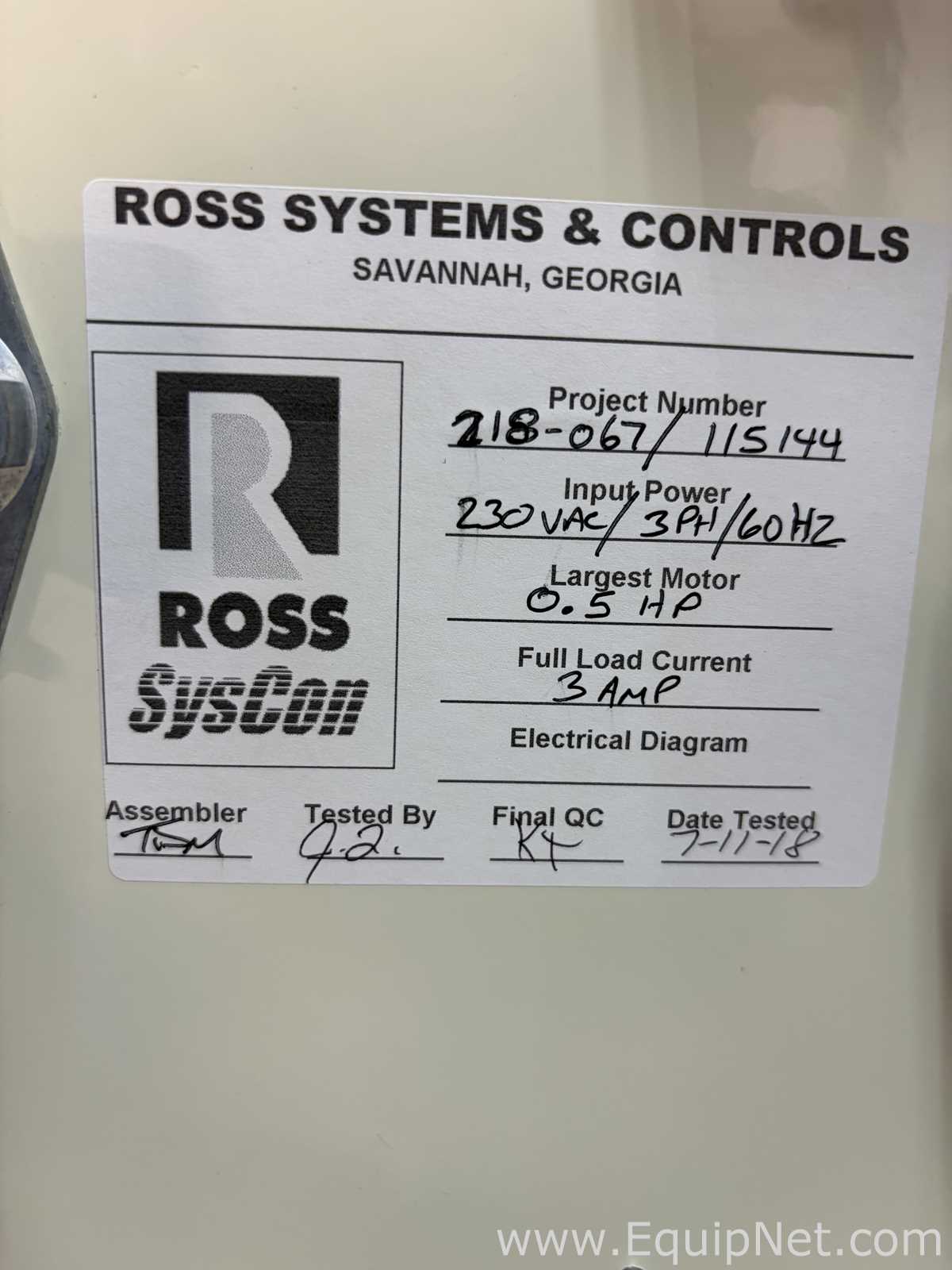 Mezclador Charles Ross and Son Co. DPM-1