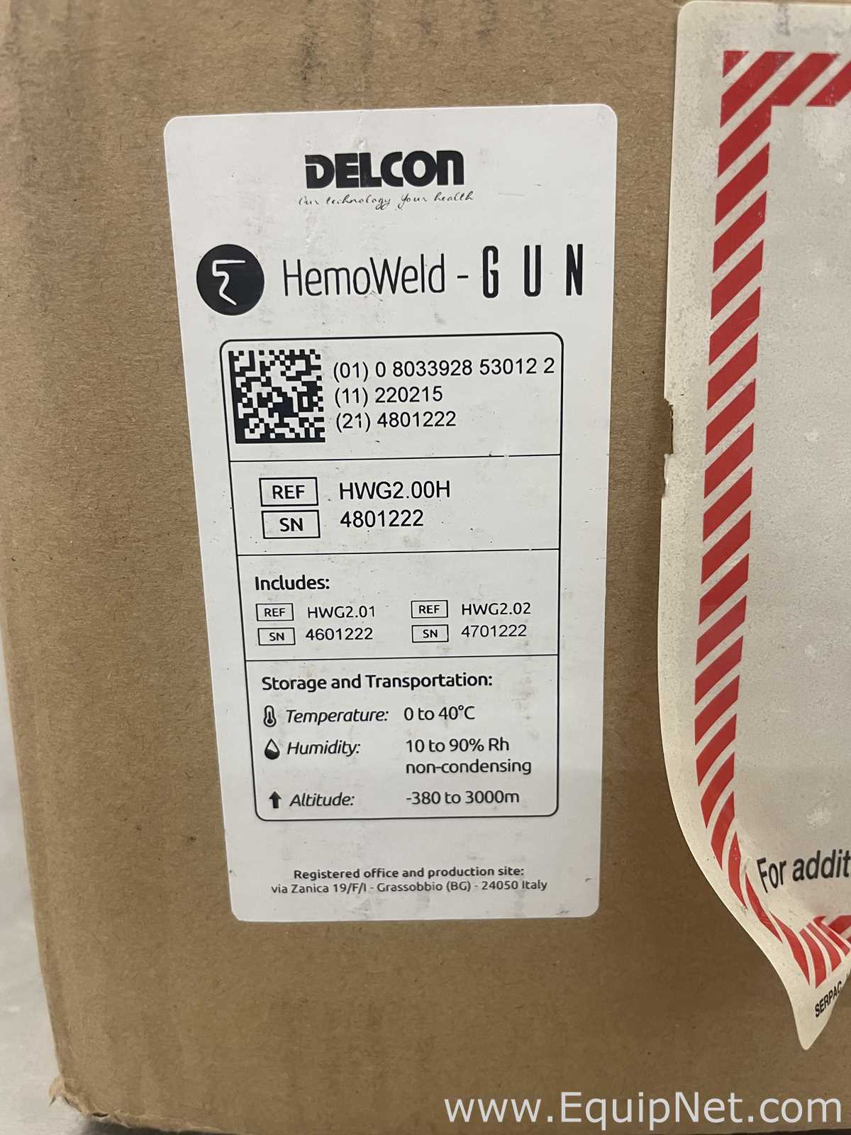 Seladora Térmicas Delcon Devices HWG2.00H