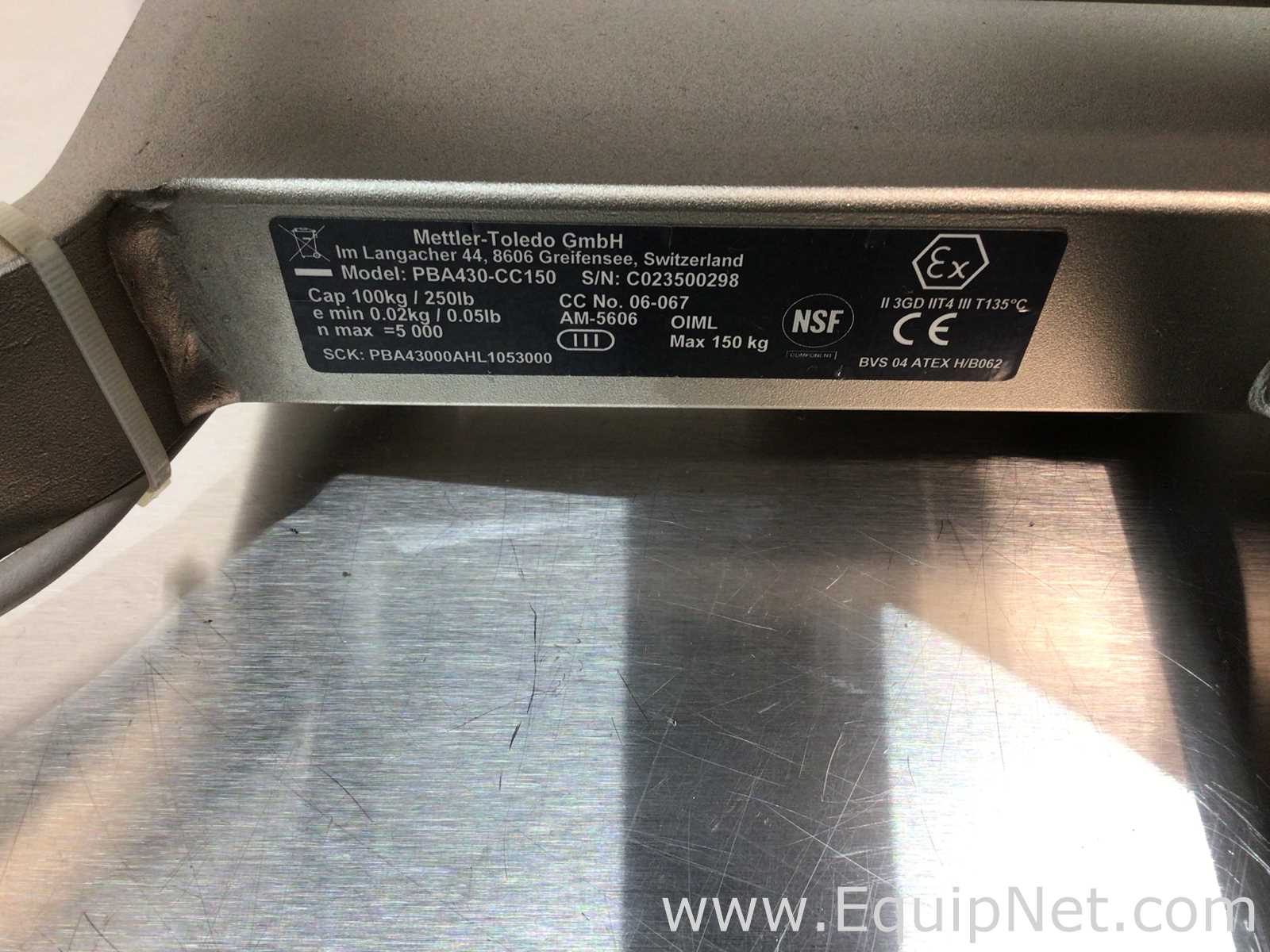 Balança de Laboratório Mettler Toledo PBA430-CC150