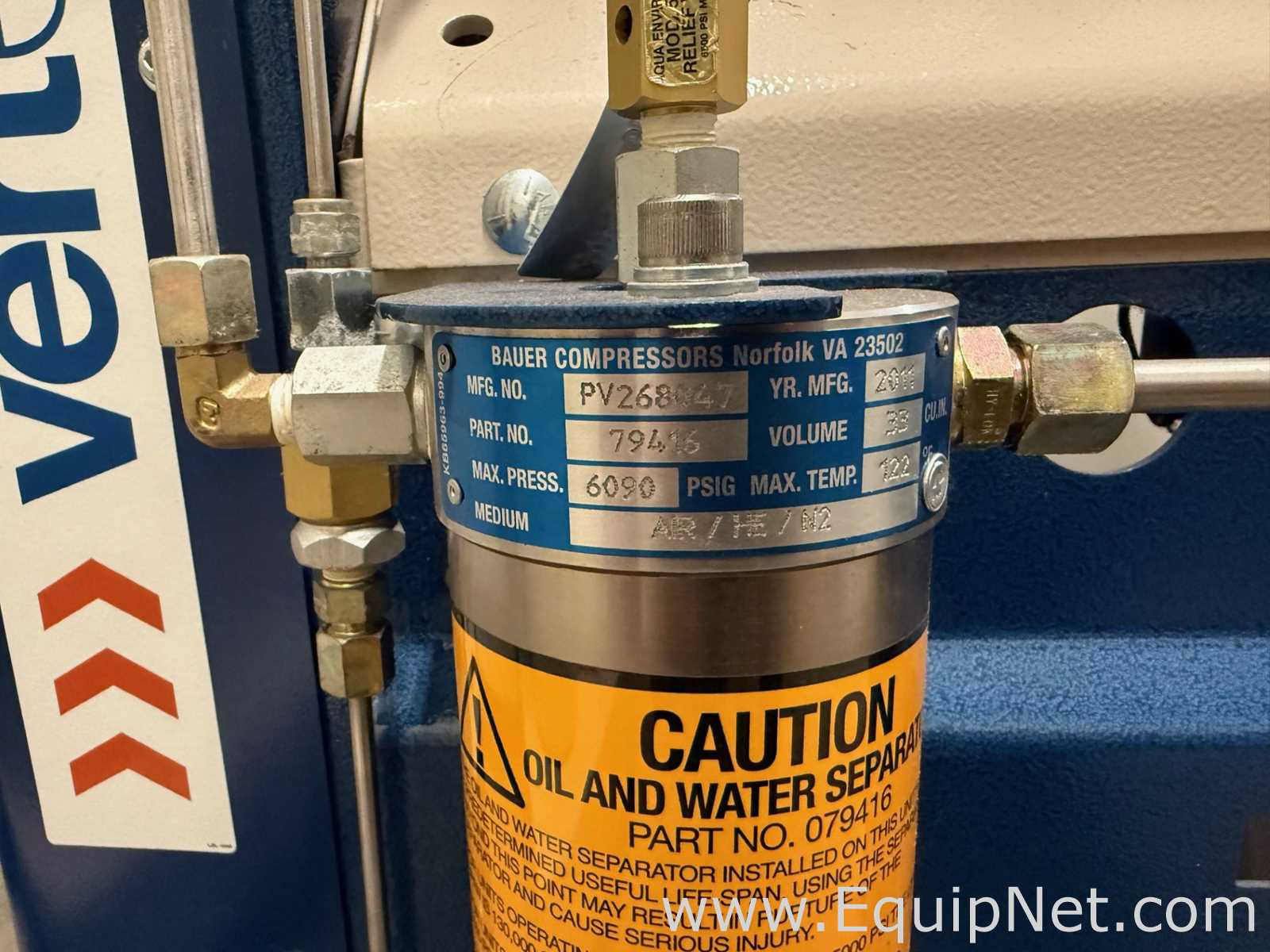 Bauer VGI151US34606P Air Compressor