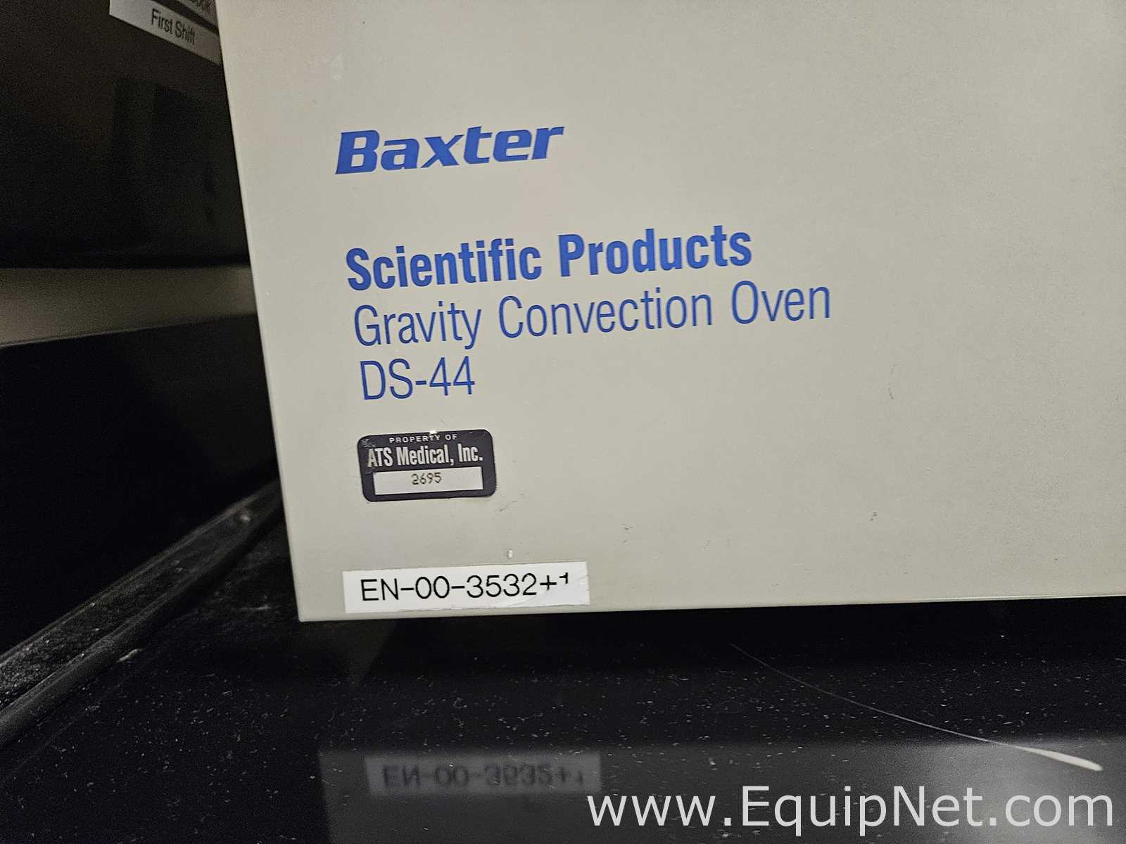 Baxter DS-44 Gravity Conventional Oven