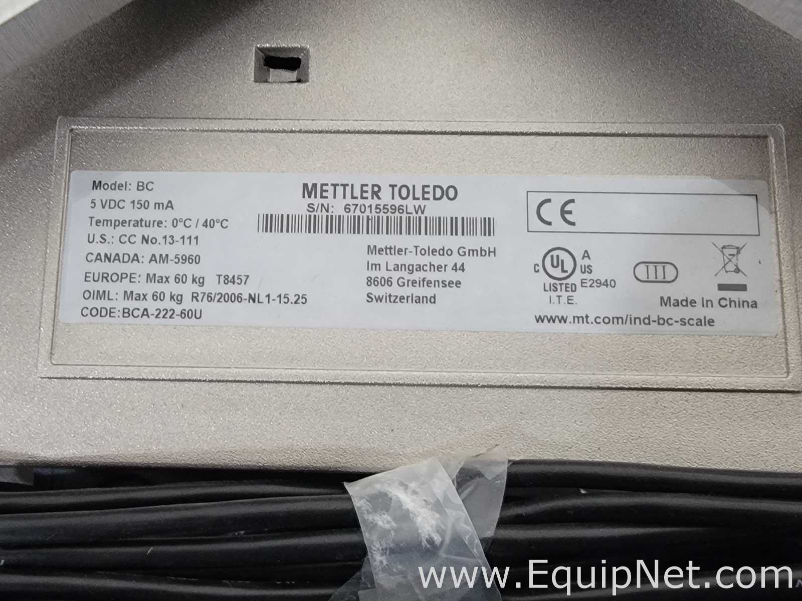 Waage Mettler Toledo BC
