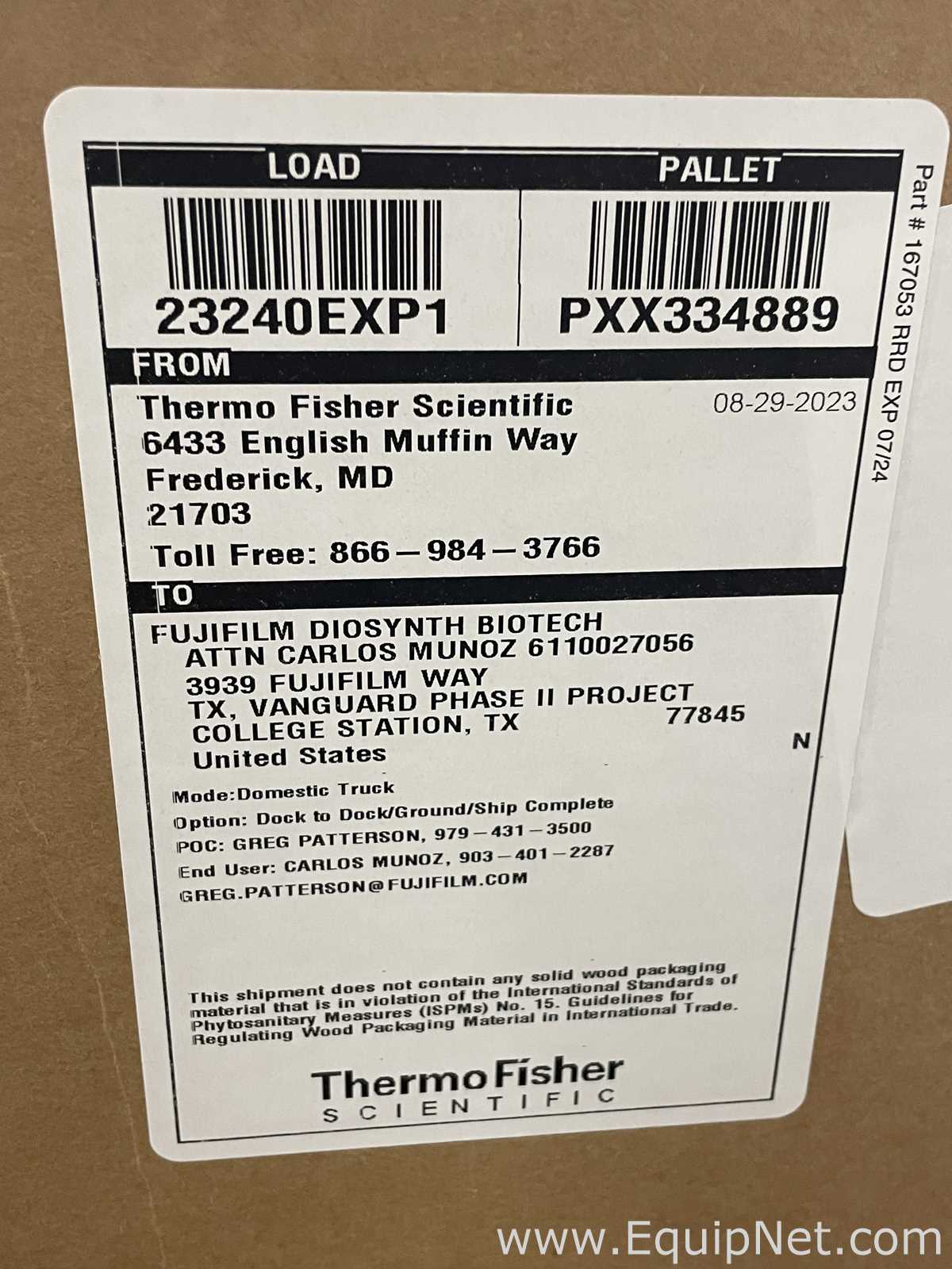 Thermo Scientific Heracell Vios 160i LK CO2 Incubator Unused in Original Box