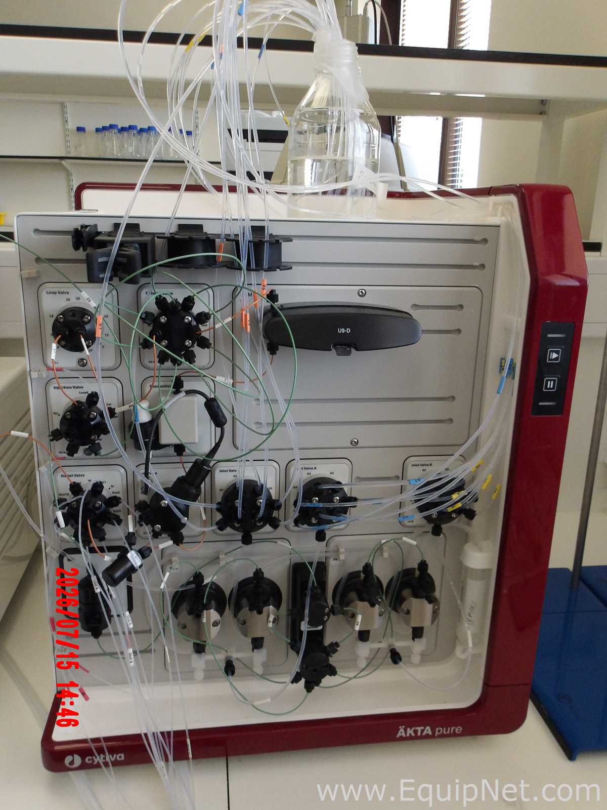 Cytiva AKTA Pure Chromatography System with Cytiva F9-C Fraction Collector