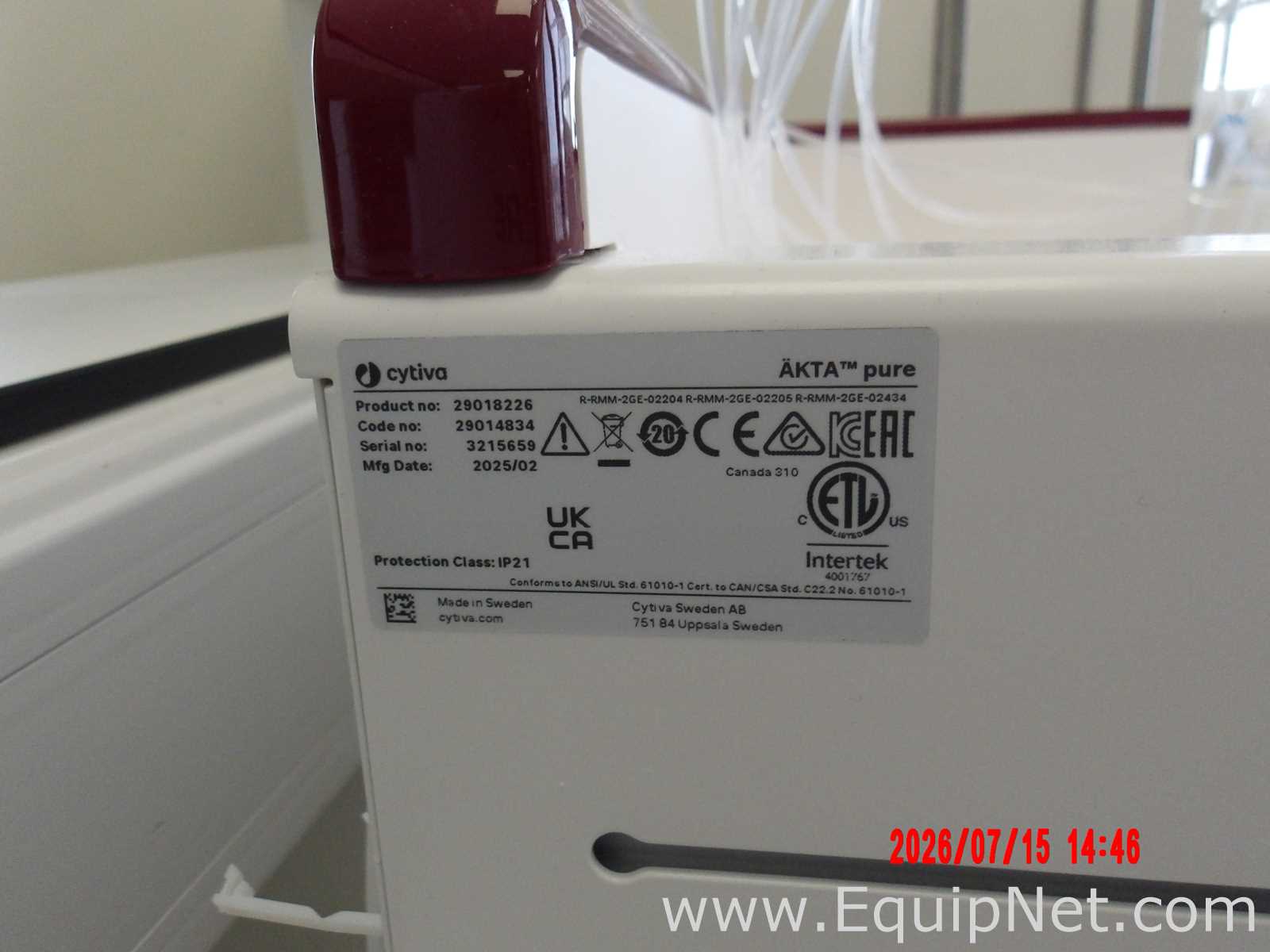 Cytiva AKTA Pure Chromatography System with Cytiva F9-C Fraction Collector