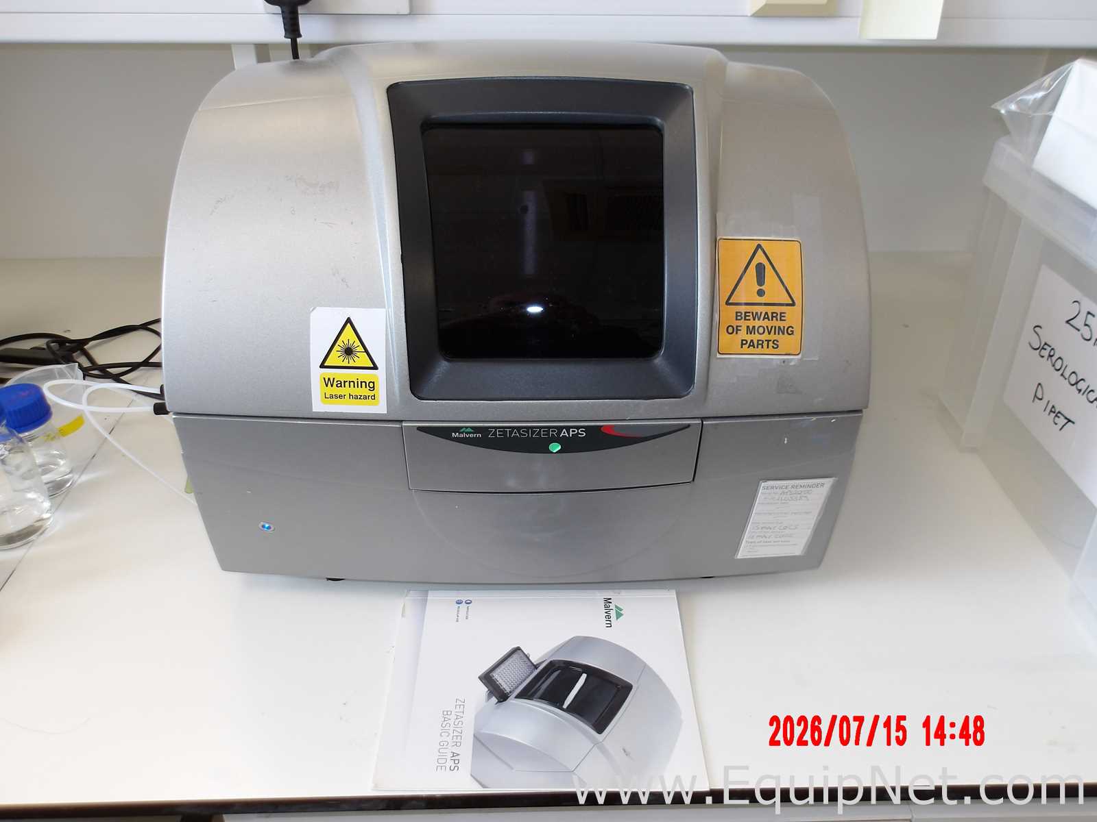Analisador Malvern Instruments Inc. Zetasizer APS2000