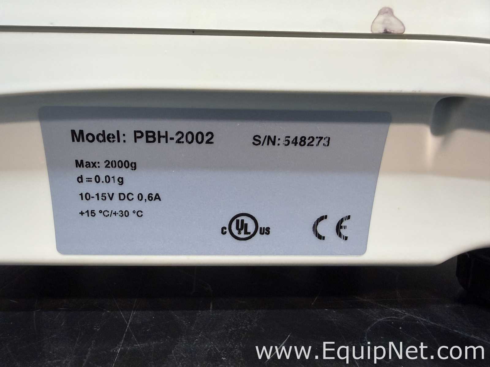 lote de  2 Balança de Laboratório Cole Parmer PBH-2002