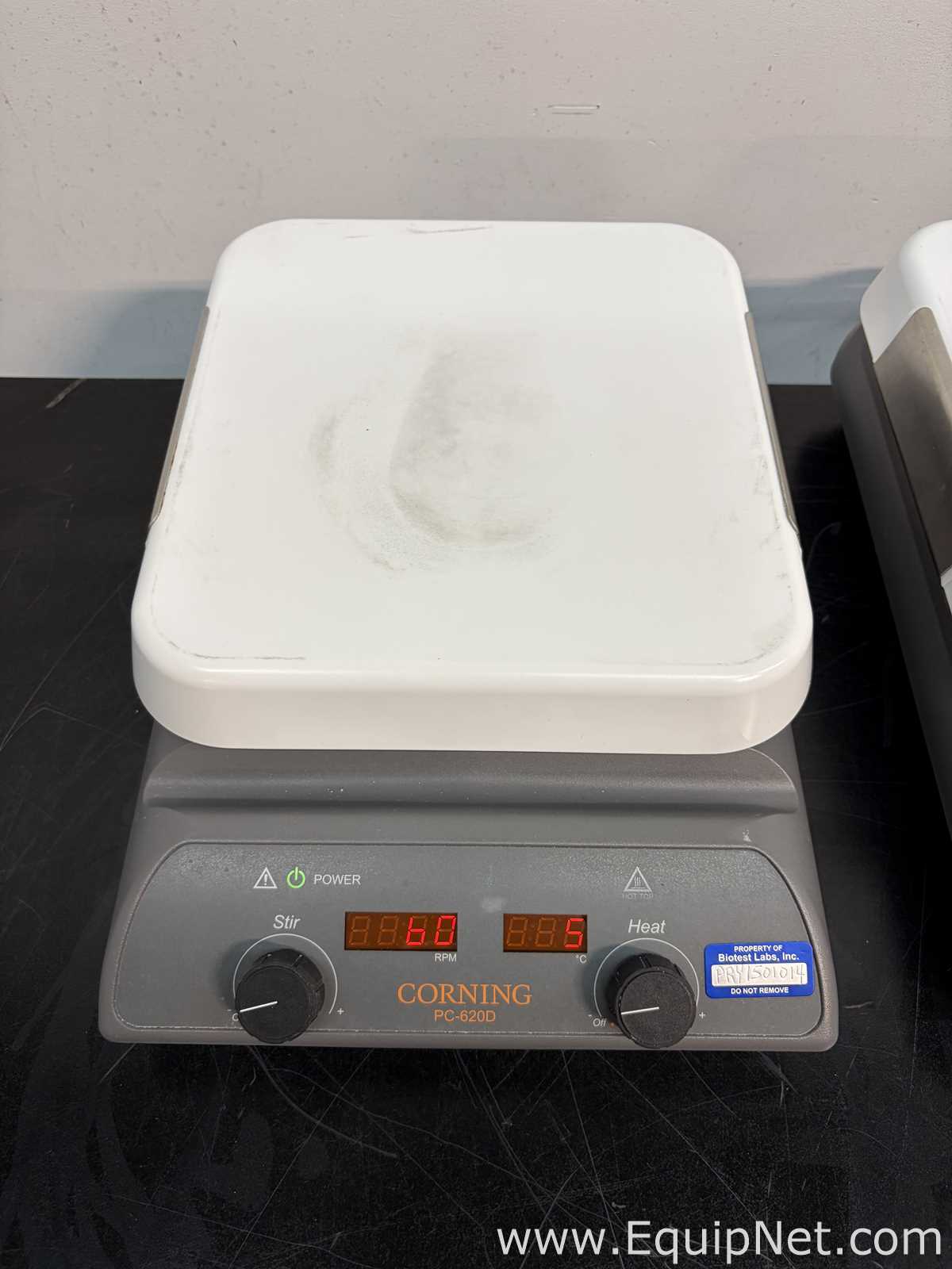 Lot of 2 Corning 6795-620D Laboratory Hot Plate Stirrers