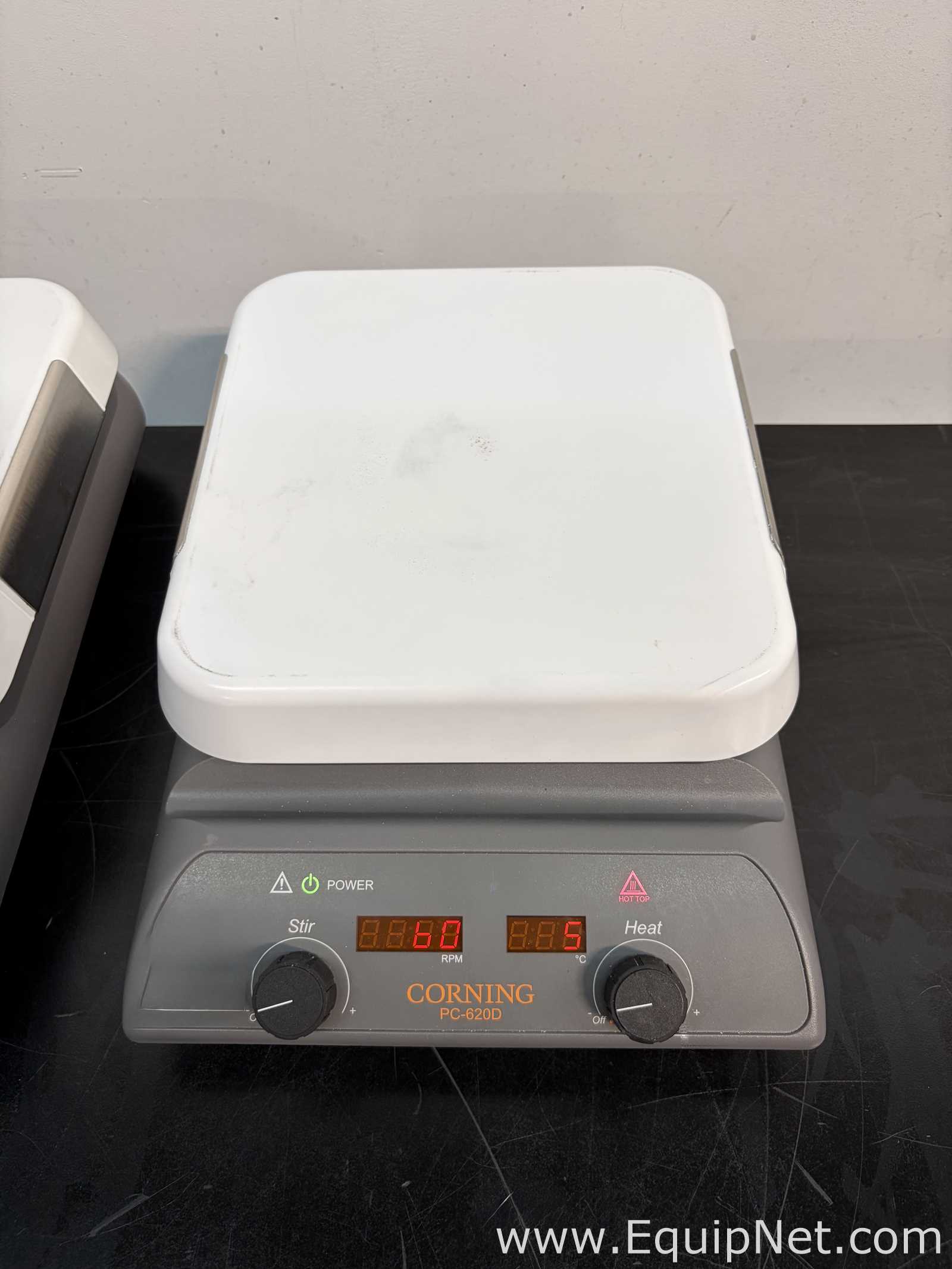 Lot of 2 Corning 6795-620D Laboratory Hot Plate Stirrers
