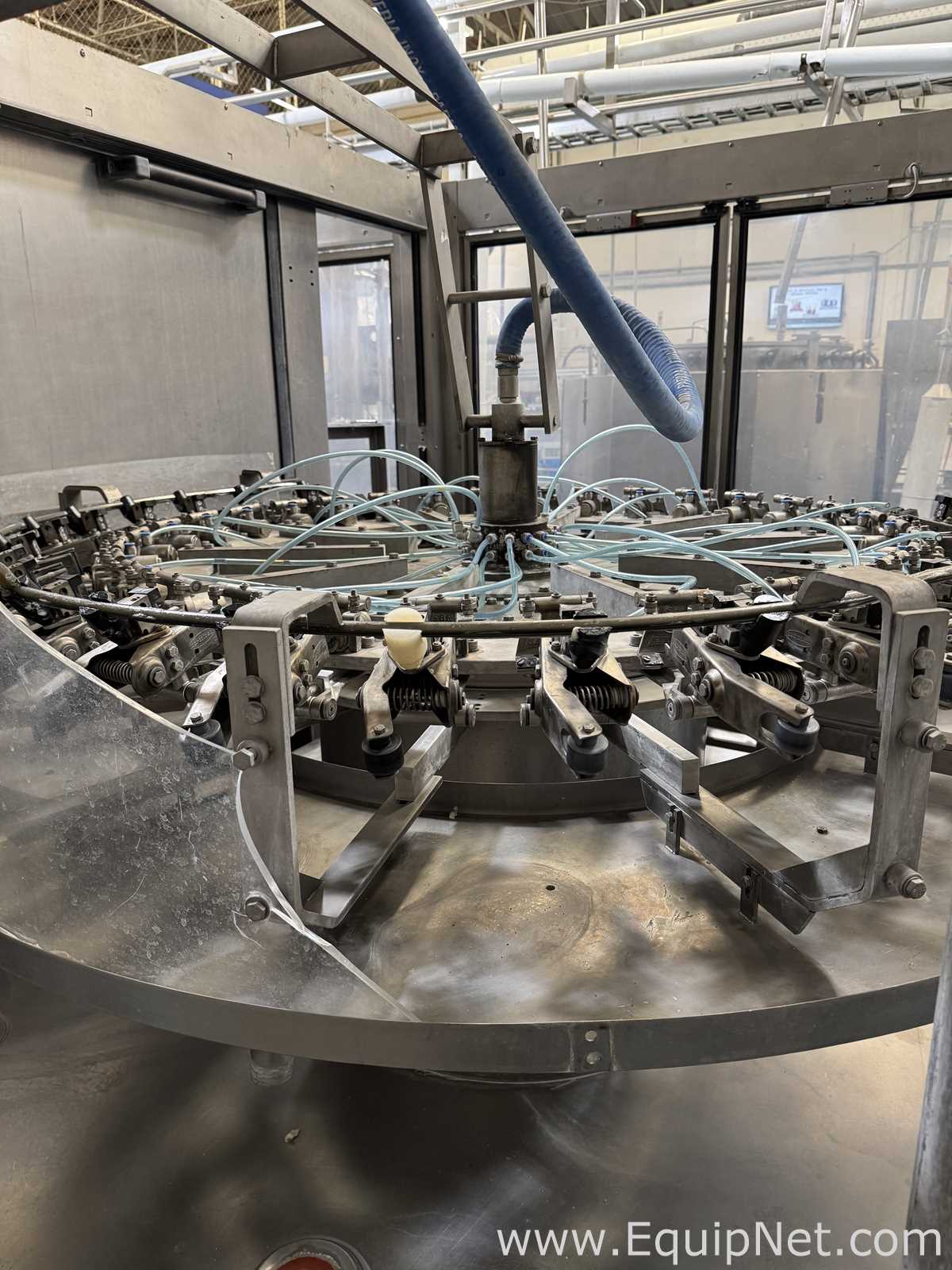 Bertolaso Titania 48/2100 Glass Bottle Rinser-Filler Machine