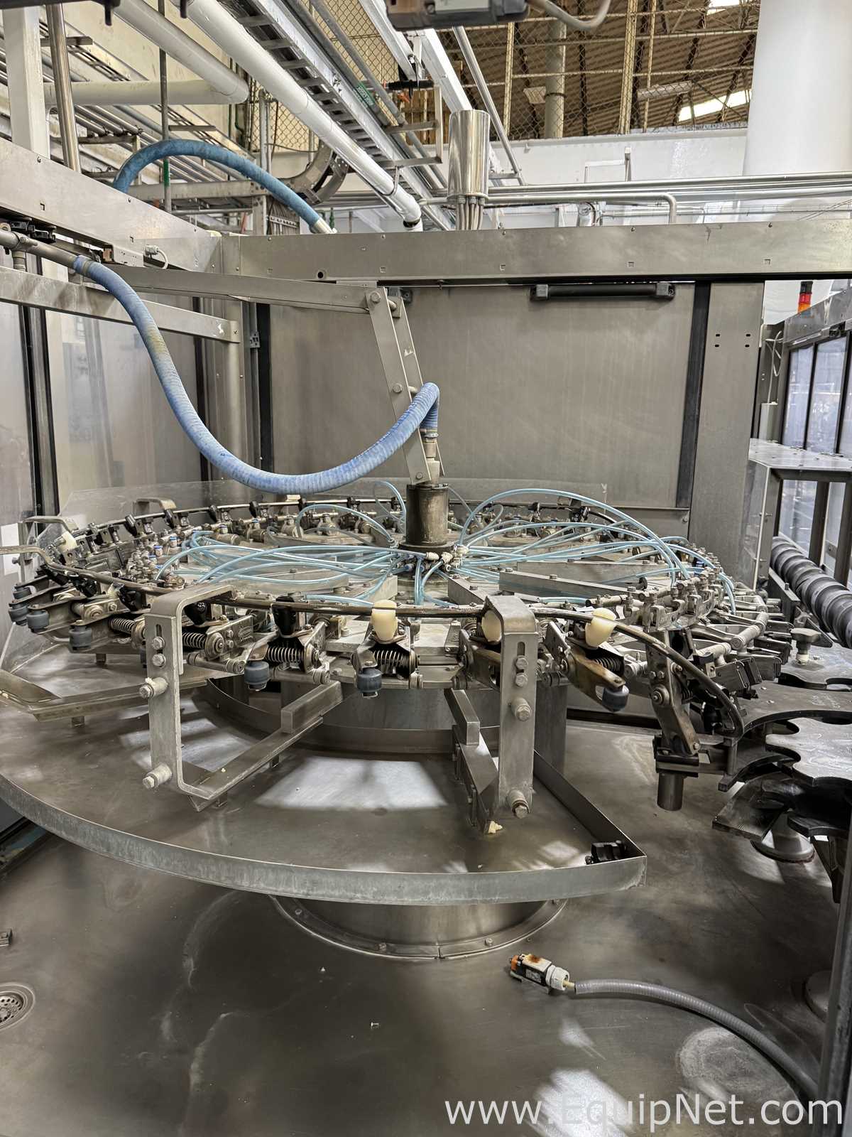Bertolaso Titania 48/2100 Glass Bottle Rinser-Filler Machine