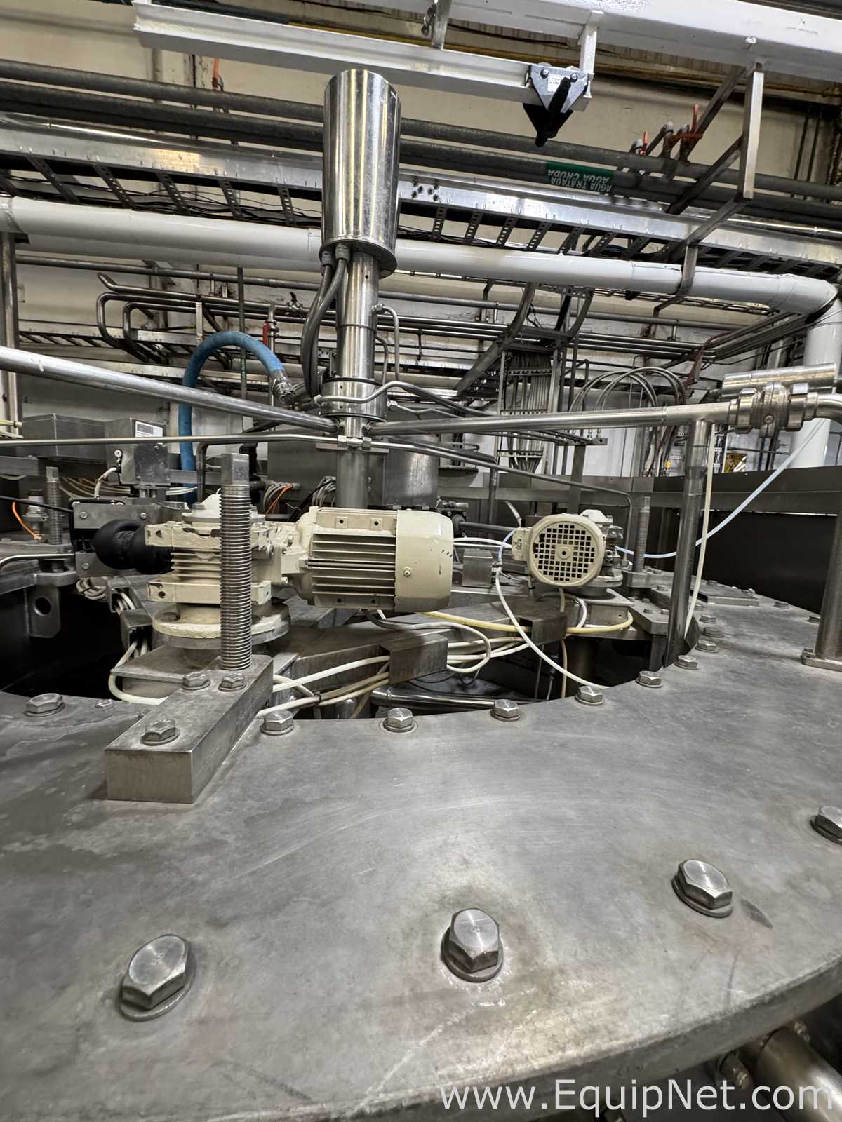 Bertolaso Titania 48/2100 Glass Bottle Rinser-Filler Machine