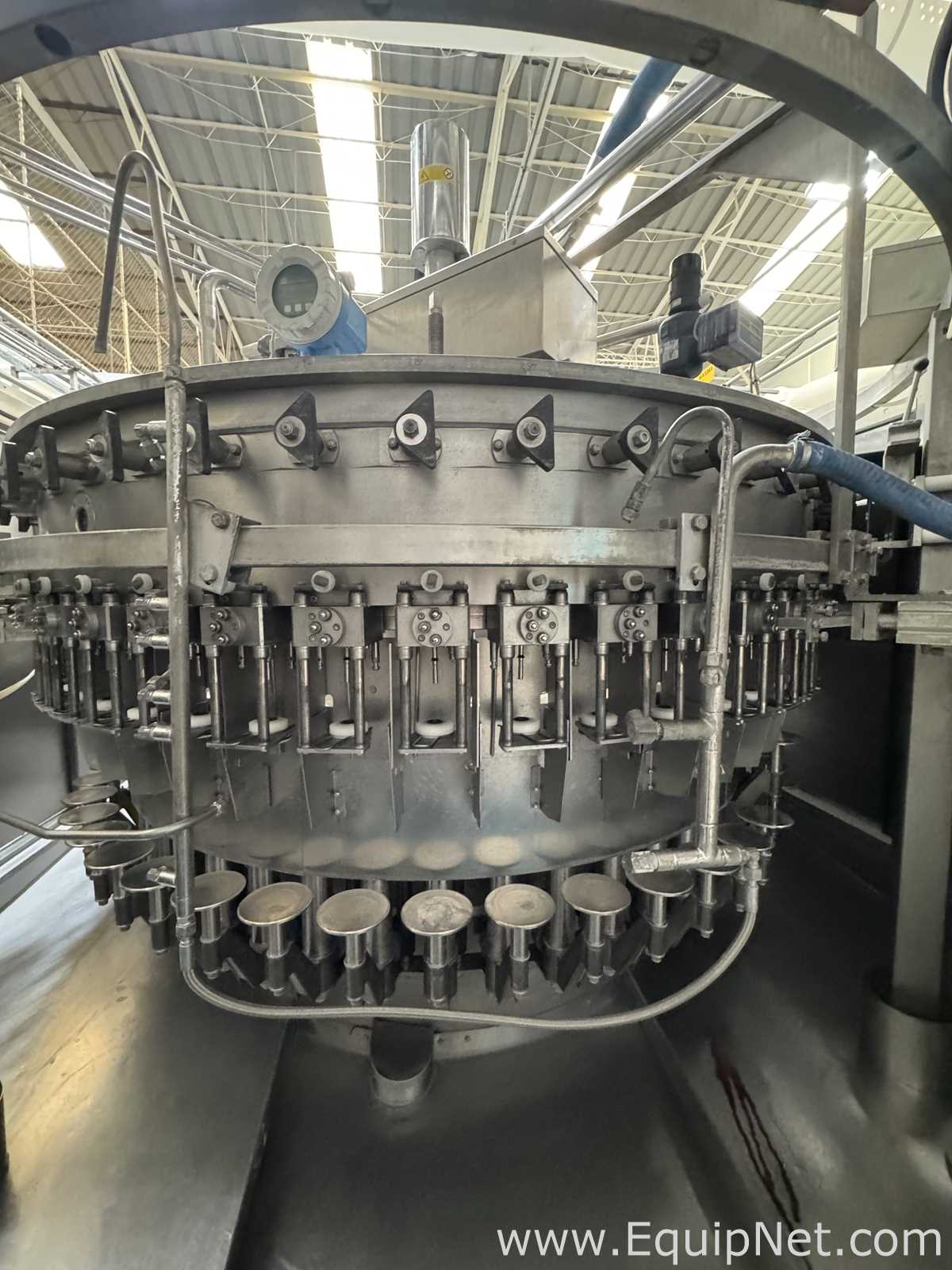 Bertolaso Titania 48/2100 Glass Bottle Rinser-Filler Machine