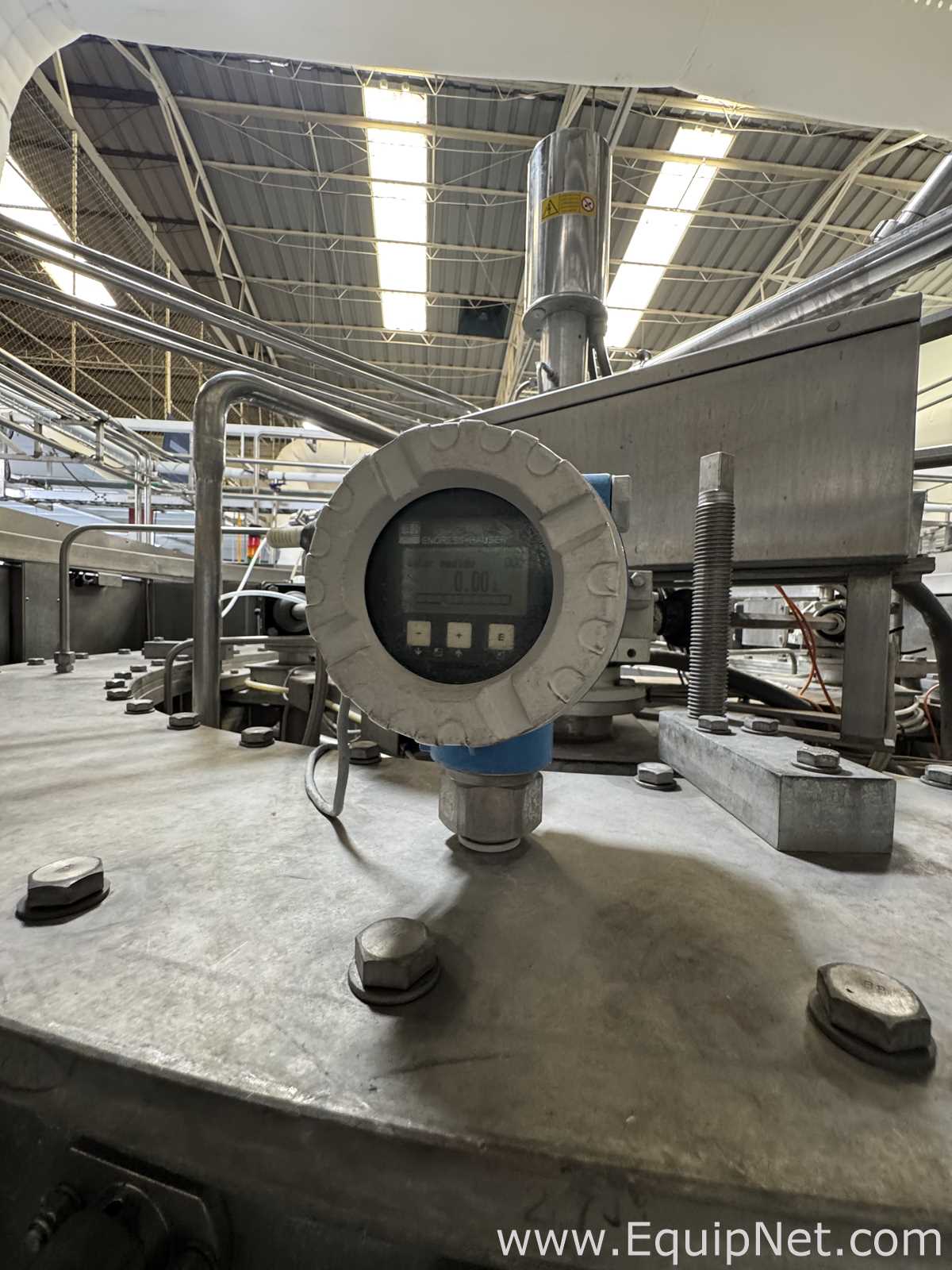 Bertolaso Titania 48/2100 Glass Bottle Rinser-Filler Machine