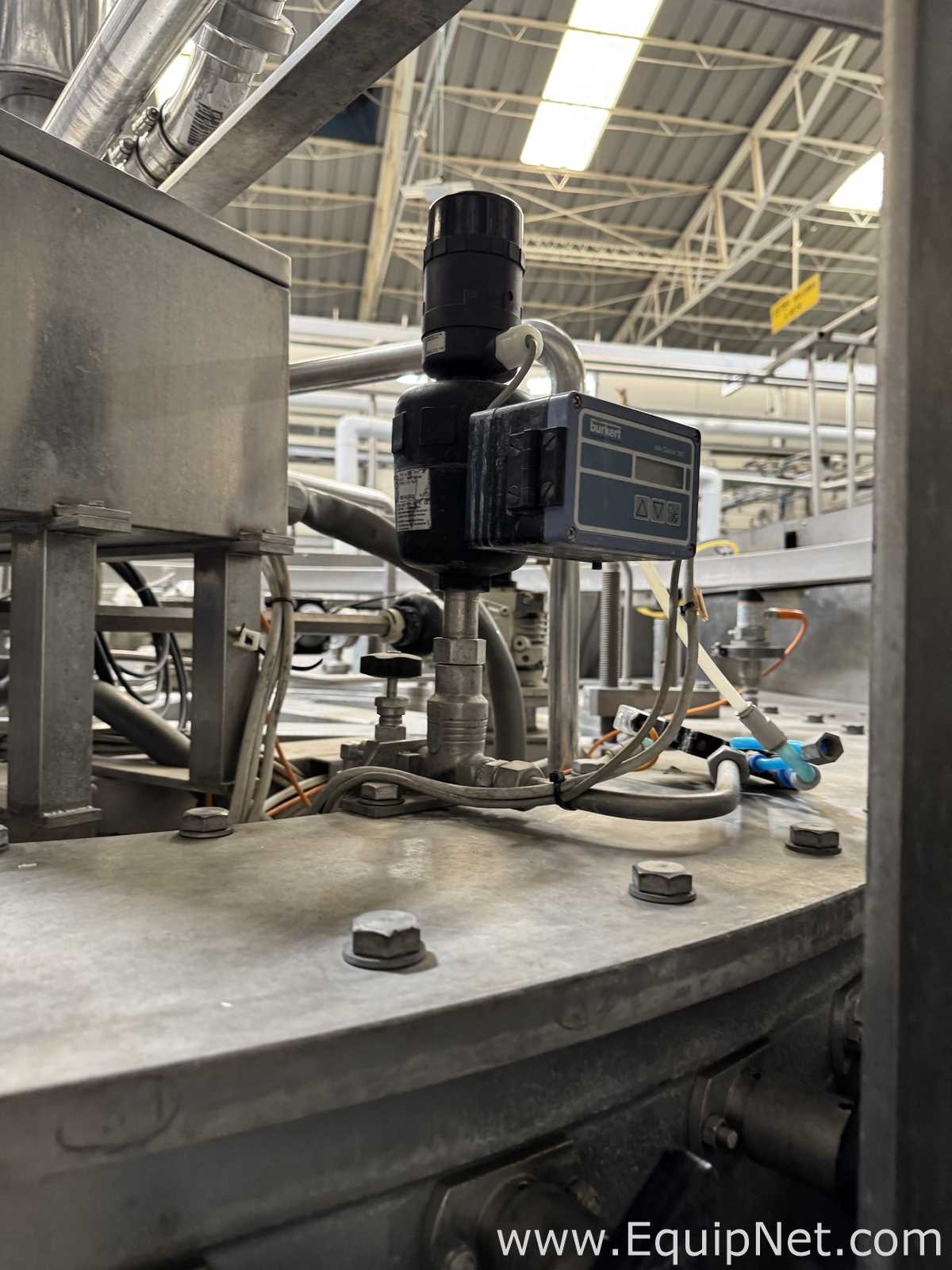 Bertolaso Titania 48/2100 Glass Bottle Rinser-Filler Machine