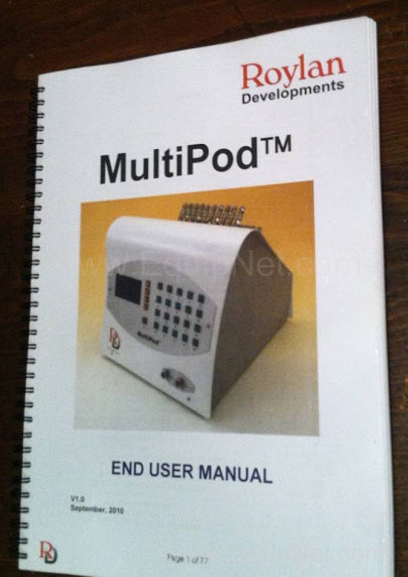 Roylan Developments APOD0012 MultiPod Sample Dehumidifier