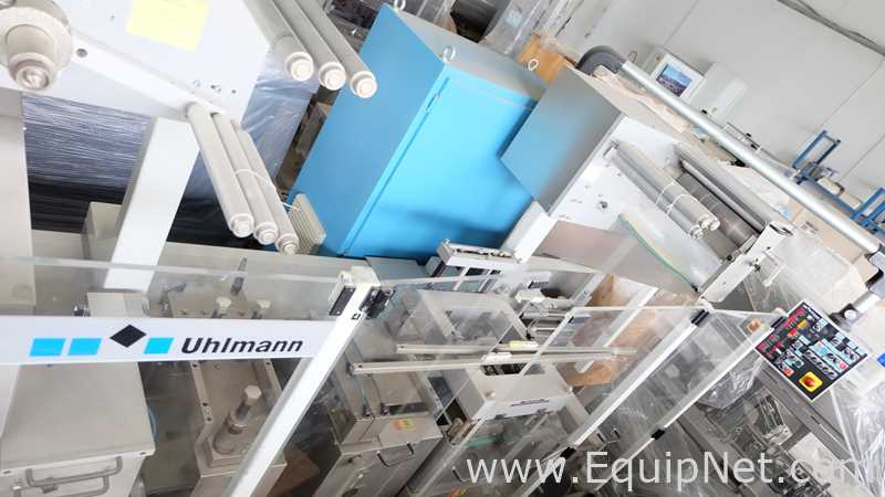 Uhlmann Blister Machine UPS 2 and Cartoning Machine C 100 Packaging Line