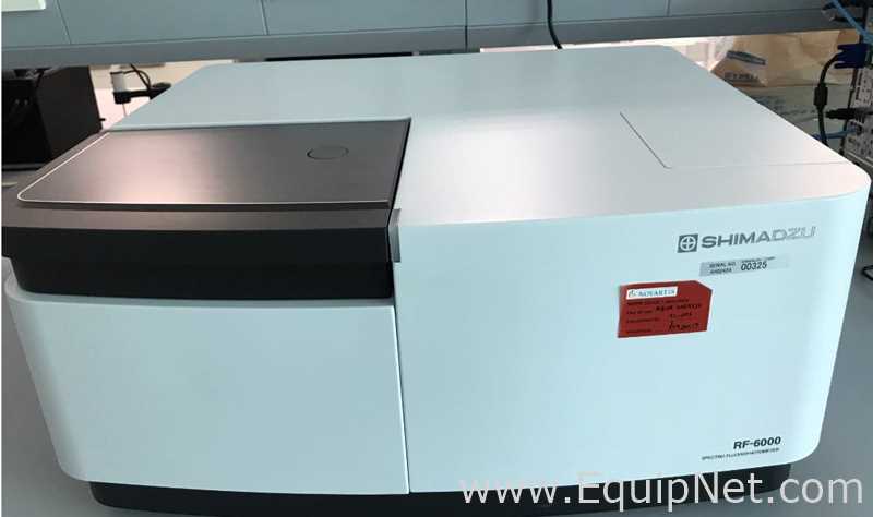 Shimadzu RF6000 Fluorescence Spectrophotometer FL-003