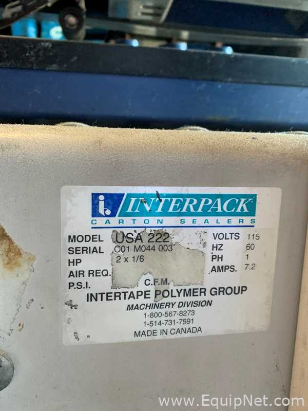 Máquina de Colocar Fita Interpack USA 222