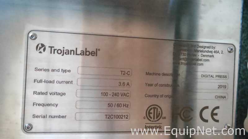 Prensa de Impressão Trojan Label T2C