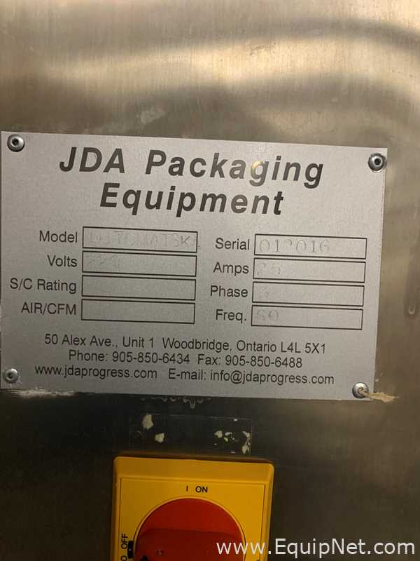 Linha de Processamento de Queijo JDA Packaging Equipment AUTOMATSK