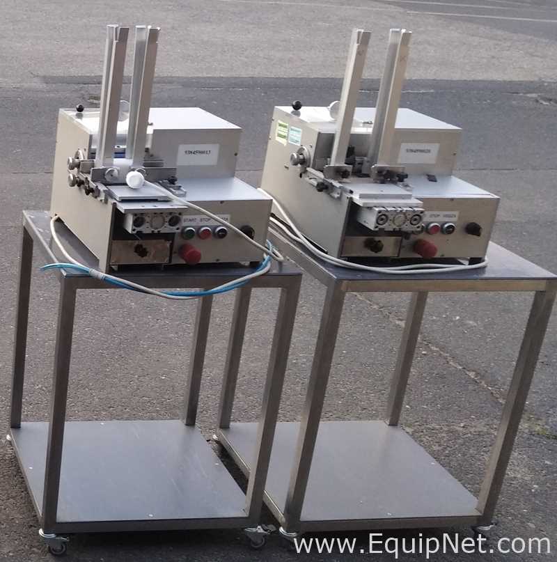 Lot of 2 Astropack GmbH D2500 Deblister Machines