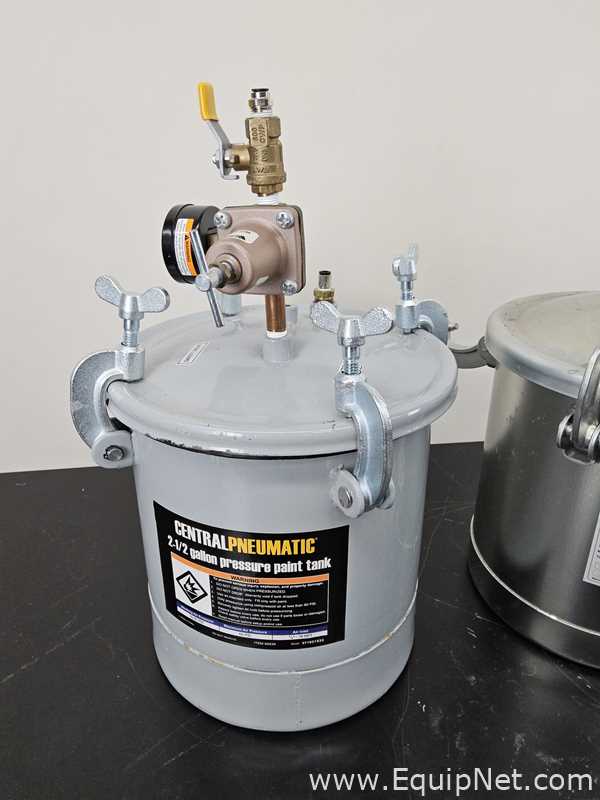 Central pneumatic deals pressure paint tank