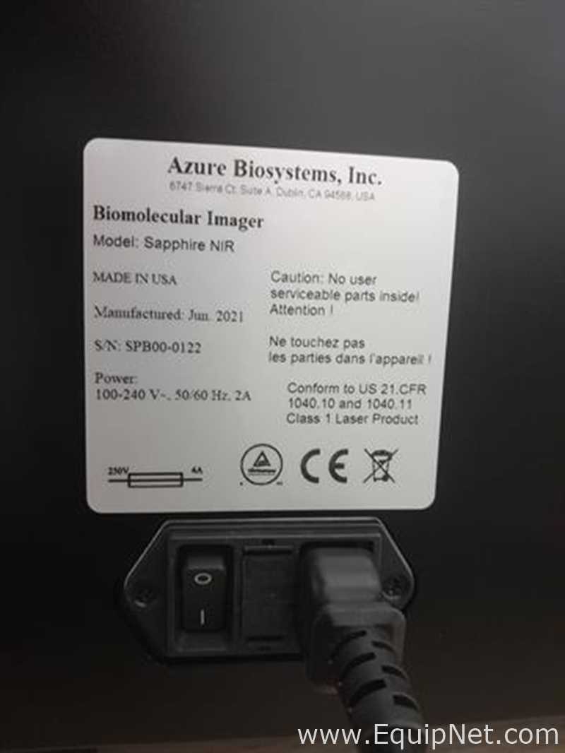 Escáner Azure Biosystems Sapphire NIR fluorescent scanner