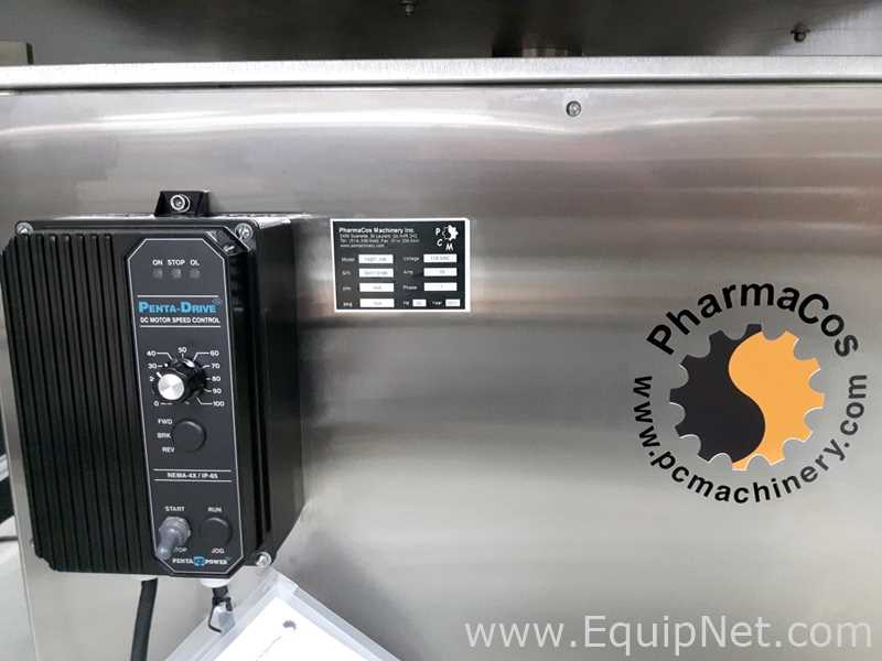 Mesa de acumulación giratoria Pharma Cos Machinery 60SS. nuevo