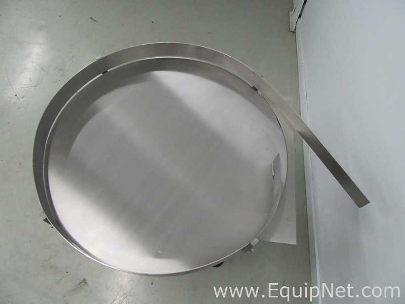 Mesa de acumulación giratoria Pharma Cos Machinery 36SS. nuevo
