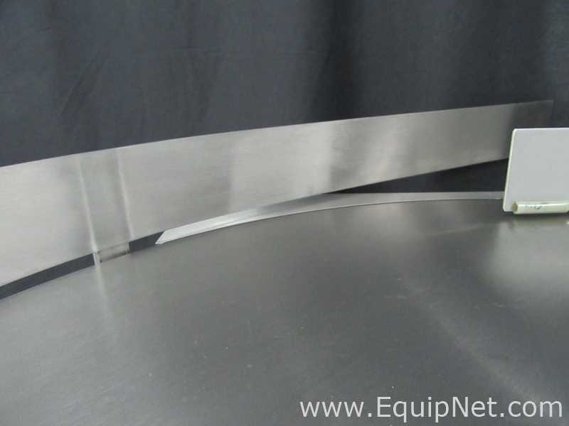 Mesa de acumulación giratoria Pharma Cos Machinery 36SS. nuevo