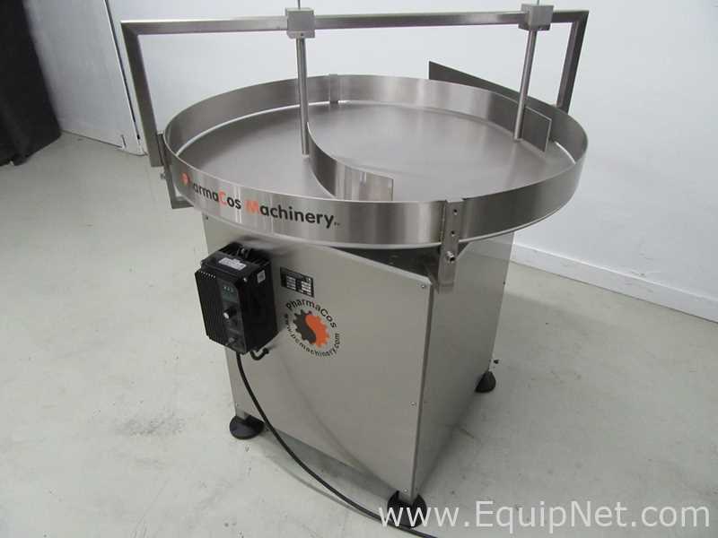Mesa Acumuladora Rotativa Pharma Cos Machinery 36SS. novo