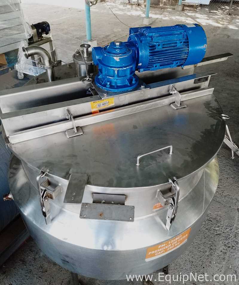 Misturador aço inox  250 kg