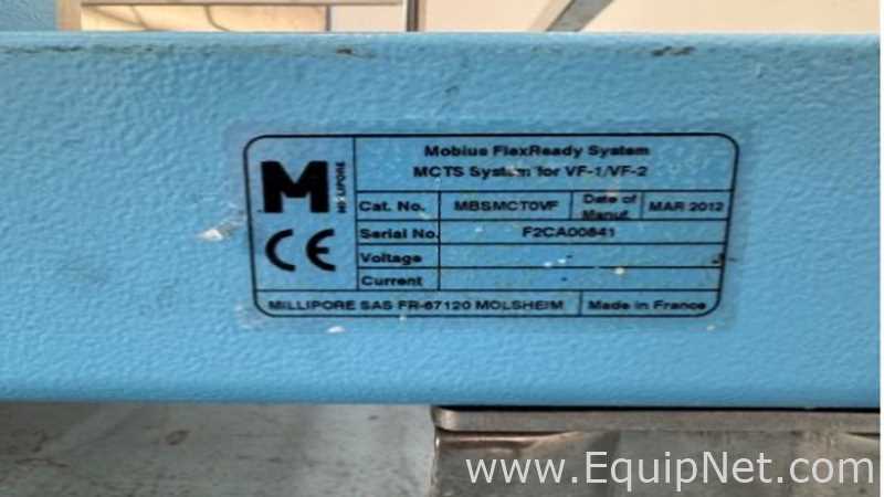 Lote de 3 Estante Millipore Mobius VF-1/VF-2 FlexReady