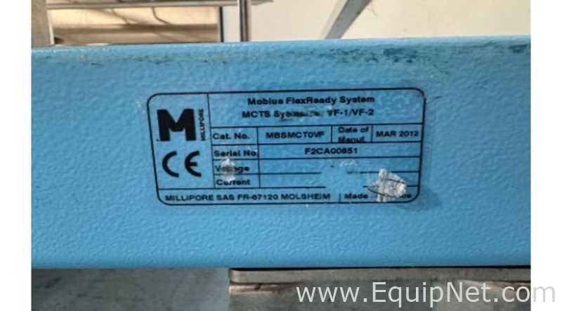 Lote de 3 Estante Millipore Mobius VF-1/VF-2 FlexReady