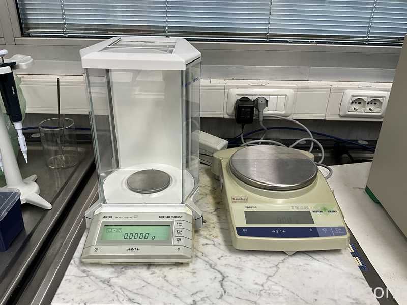 Lote de 2 Báscula Mettler Toledo 