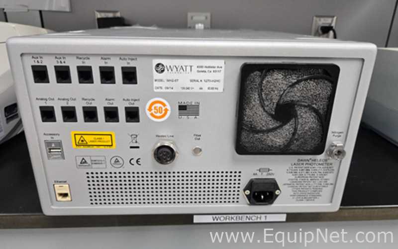 Wyatt Technology Dawn Heleos II Multi-Angle Light Scattering Detector