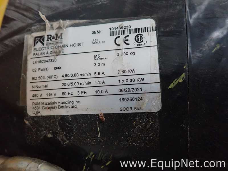  R and M Materials Handling Jancrane