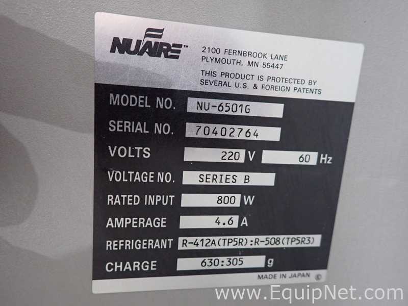 Freezer Nuaire NU-6501G