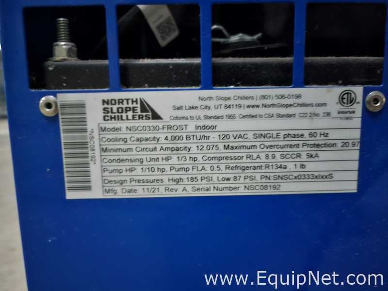 Enfriador North Slope Chillers  NSC0330-Frost Indoor