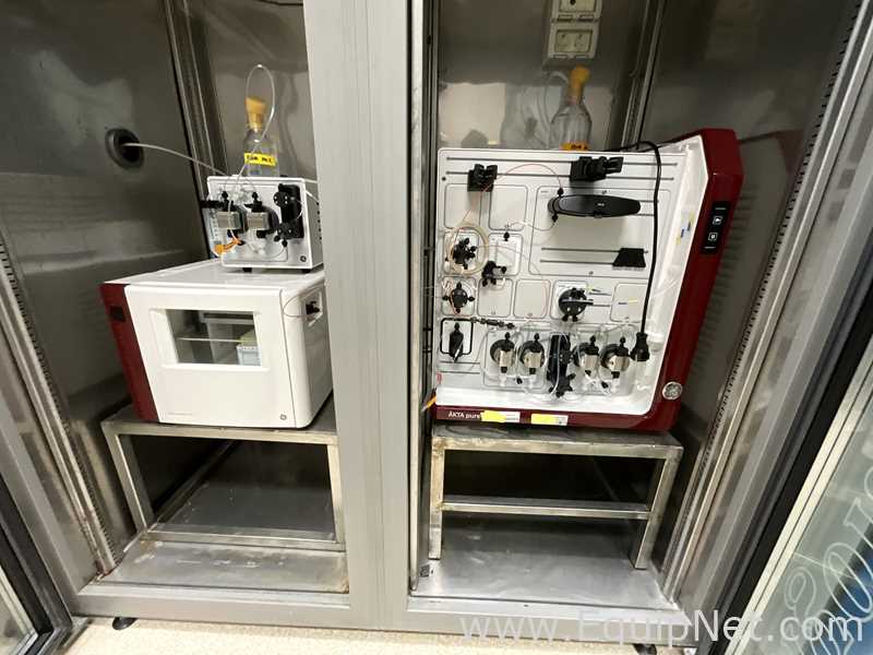 GE Healthcare Bio-Sciences AKTA pure Chromatography System with ALS Frigolab 1500 Litre Refrigerator